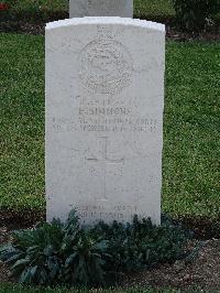 Salonika (Lembet Road) Military Cemetery - Simmons, E